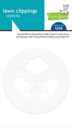 Lawn Clippings Reveal Wheel Templates: Puffy Cloud