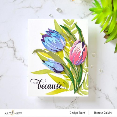 Stanzschablone Craft-A-Flower: Tulip