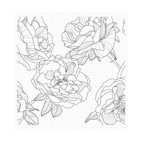 Fanciful Roses Background