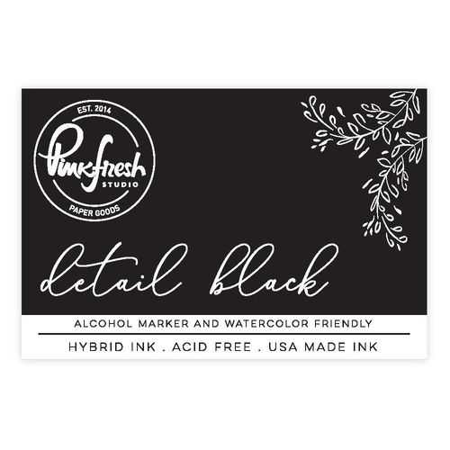 Pinkfresh Hybrid Ink Pad - Detail Black