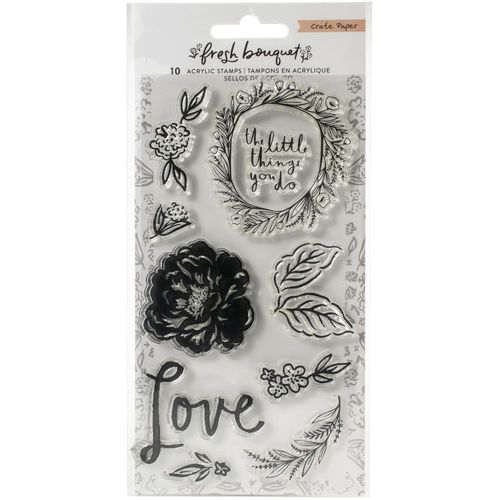 Fresh Bouquet Clear Stamps
