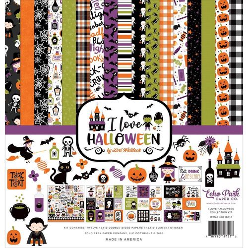I Love Halloween Collection Kit 12"x12"