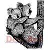 Cling - Koala with Baby