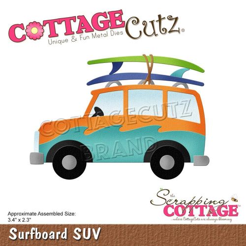 Stanzschablone Surfboard SUV