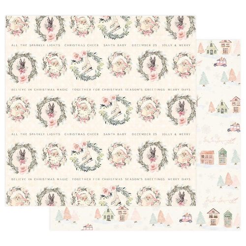 Sugar Cookie Double-Sided Cardstock 12"X12" - Together for Christmas