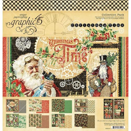 Christmas Time Collection Pack 12"X12"