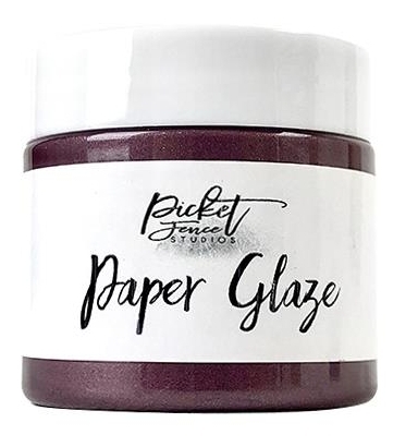Picket Fence Paper Glaze - Boysenberry Violet