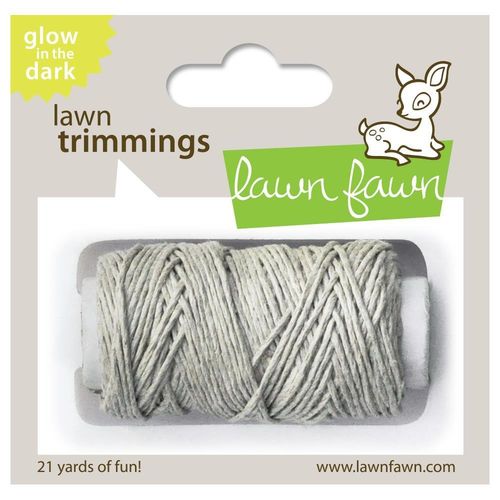 Lawn Trimmings Hemp Cord - Glow-In-The-Dark