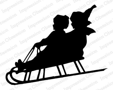 Cling - Sled Silhouette