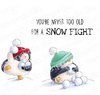 Cling - Snowfight Penguins