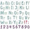 Sizzix Thinlits - Bold Brush Alphabet