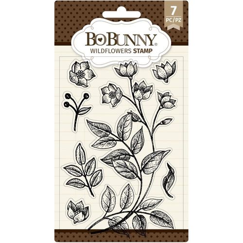 Bo Bunny Clear - Wildflowers