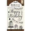 Bo Bunny Clear - Happy Birthday