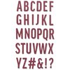Sizzix Thinlits - Bold Alphabet