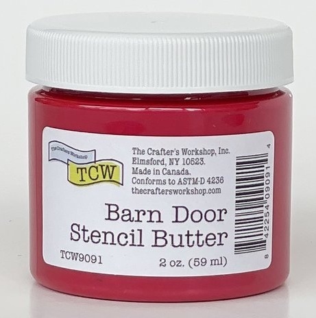 Crafter's Workshop Stencil Butter Barn Door