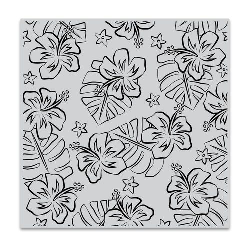 Cling - Hibiscus Flowers Bold Prints