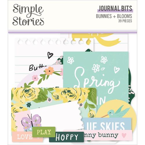 Bunnies & Blooms Bits & Pieces Die-Cuts - Journal