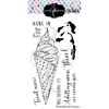 Clear - Slimline Ice Cream-Big & Bold 4"x8"