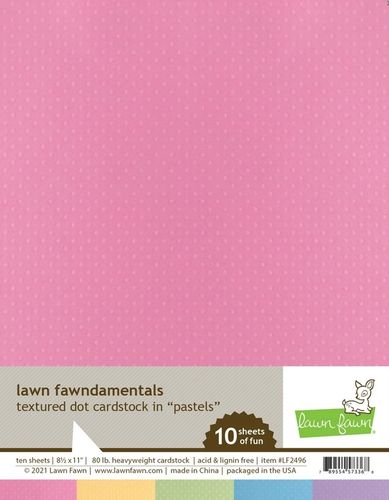Textured Dot Cardstock - Pastels