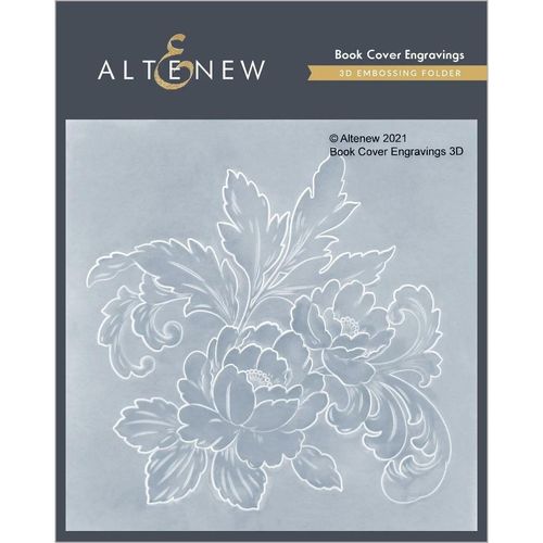 Prägeschablone Book Cover Engravings 3D