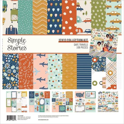 Simple Stories Collection Kit - Safe Travels