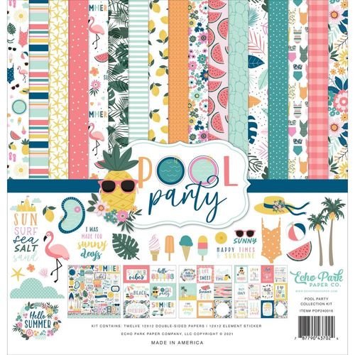 Pool Party Collection Kit 12"x12"