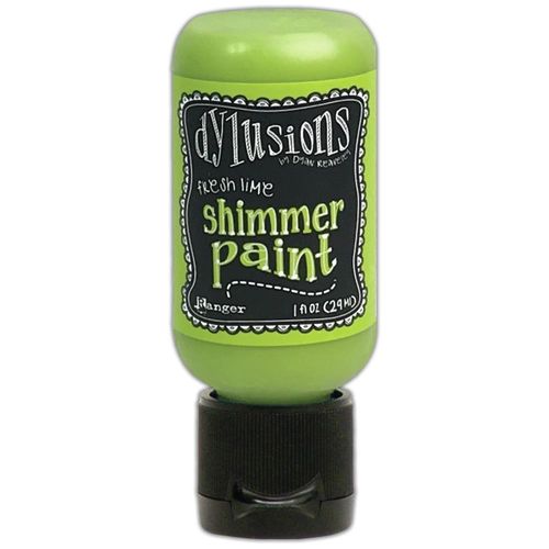 Dylusions Shimmer Paint - Fresh Lime