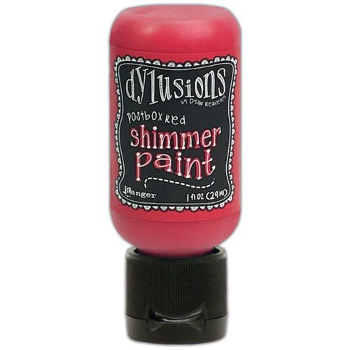 Dylusions Shimmer Paint - Postbox Red