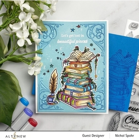 Clear Stamp & Die Bundle - Books are Magic