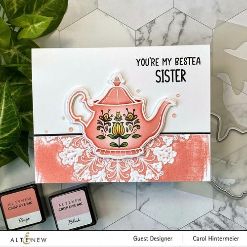 Clear Stamp & Die & Stencil Bundle - Tea for Two