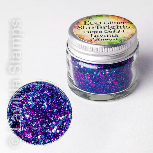 Lavinia StarBrights Eco Glitter - Purple Delight