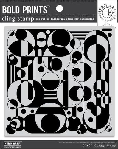 Cling - Circles and Cylinders Bold Prints