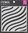 Schablone Flowy Stripes 6"x6"