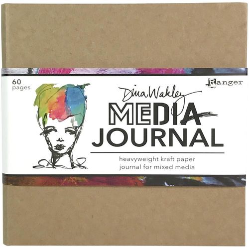 Dina Wakley Media Kraft Journal 6"X6"