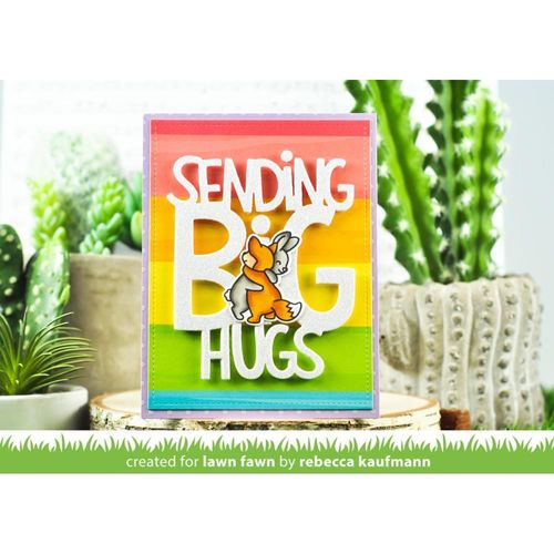 Stanzschablone - Giant Sending Big Hugs