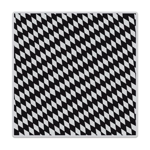 Cling - Slanted Checkerboard Bold Prints