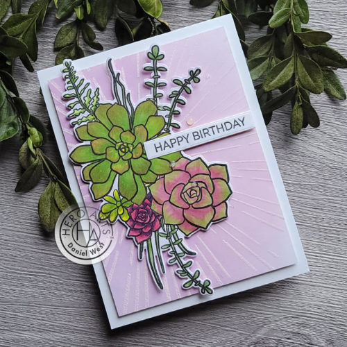 Succulent Bouquet Clear Stamp & Die Combo