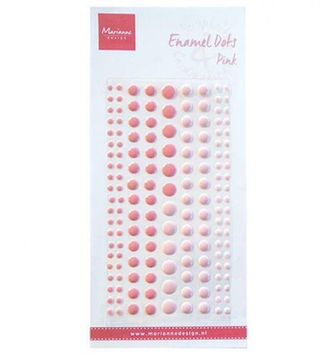 Enamel Dots pink