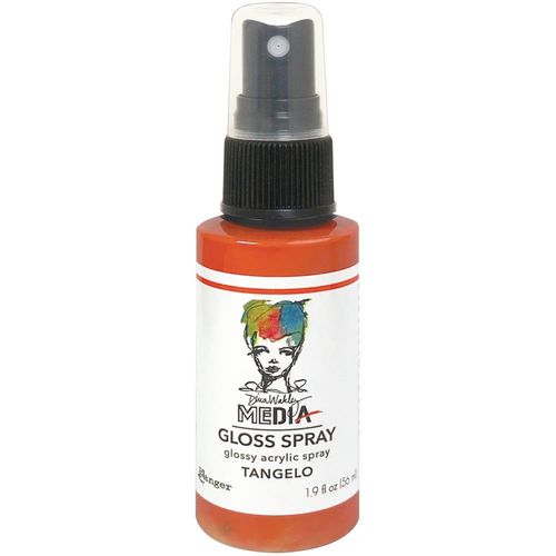 Dina Wakley Media Gloss Spray - Tangelo