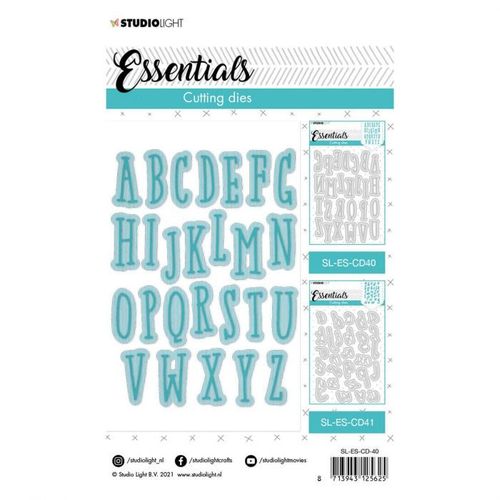 Stanzschablone Essentials Alphabet Tall nr.40