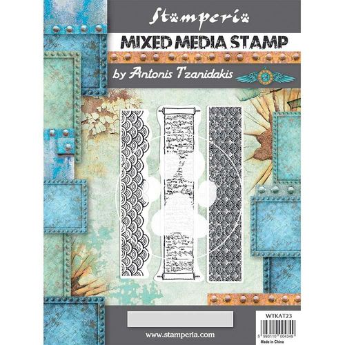 Mixed Media Stamp Sir Vagabond In Japan - Borders