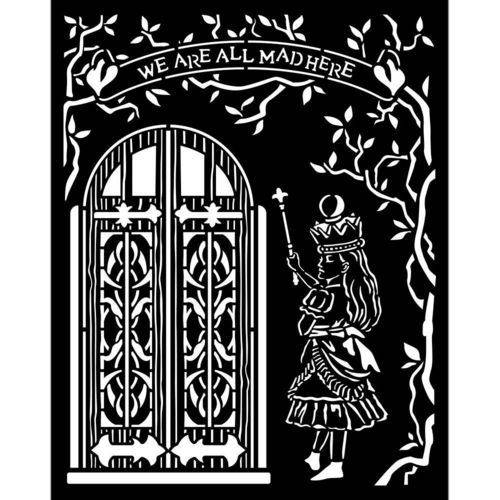 Schablone Alice - Door