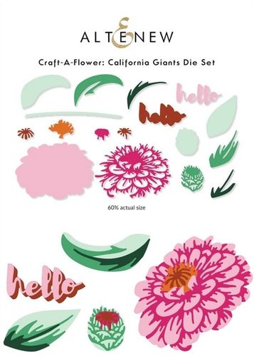 Stanzschablone Craft-A-Flower: California Giants Layering Set