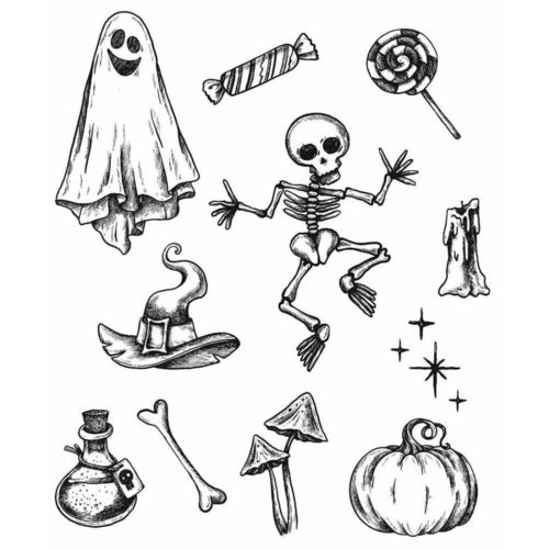 Halloween Doodles (Cling Set)
