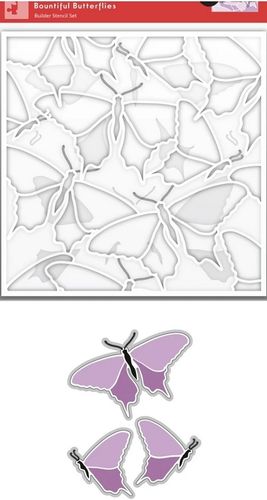 Bountiful Butterflies Stencil & Die Bundle
