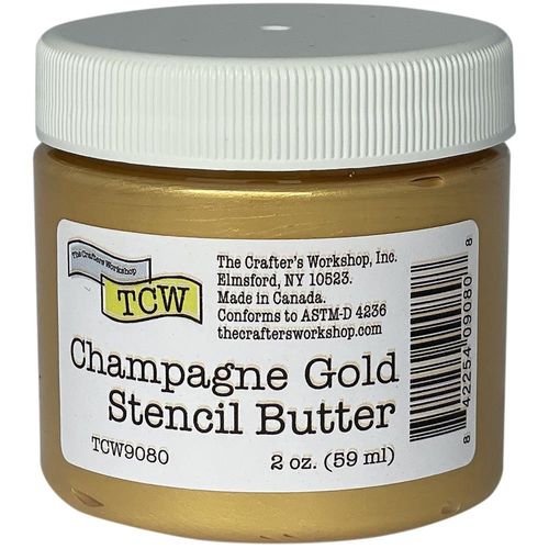 Crafter's Workshop Stencil Butter Champagne Gold