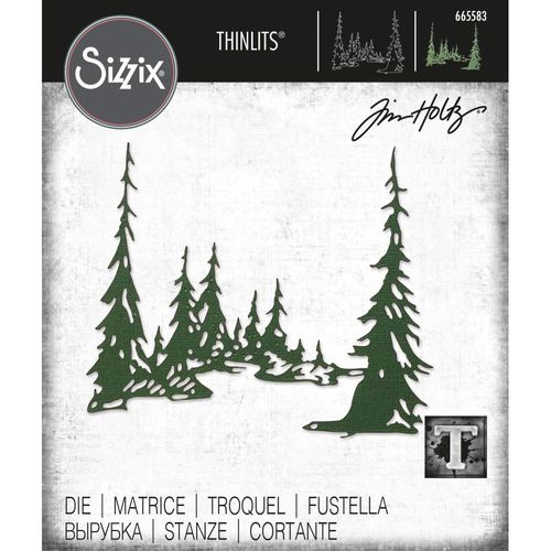 Sizzix Thinlits - Tim Holtz Tall Pines