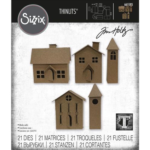 Sizzix Thinlits - Tim Holtz Paper Village #2