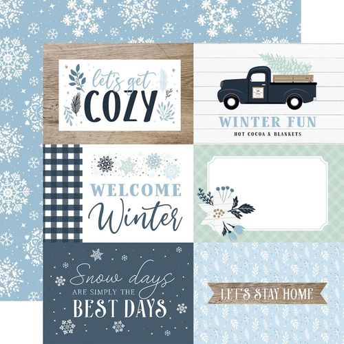 Papier Winter - 4x6 Journaling Cards
