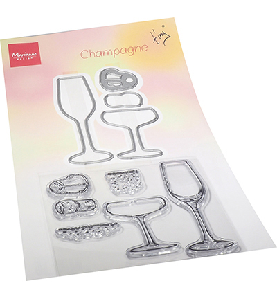 Marianne Clear Set & Die Bundle - Tiny's Champagne